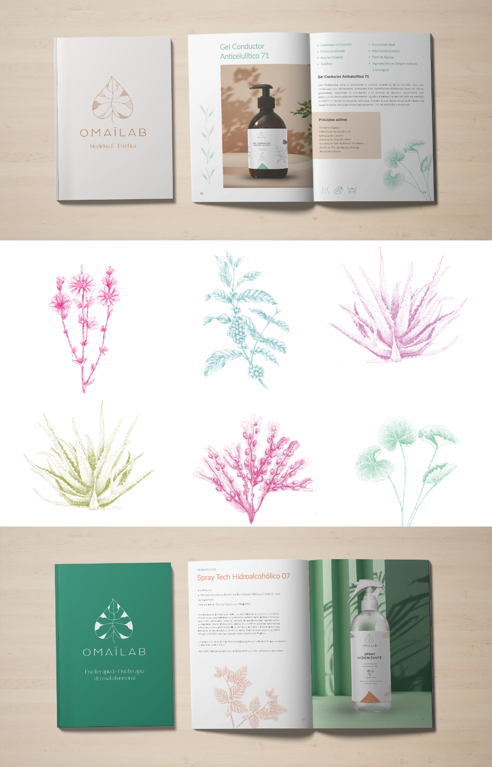 Diseño de catálogos Serdivergente Agencia marketing cosmético